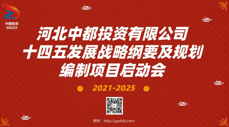 中都投資集團(tuán)召開“十四五”戰(zhàn)略規(guī)劃編制階段研討會